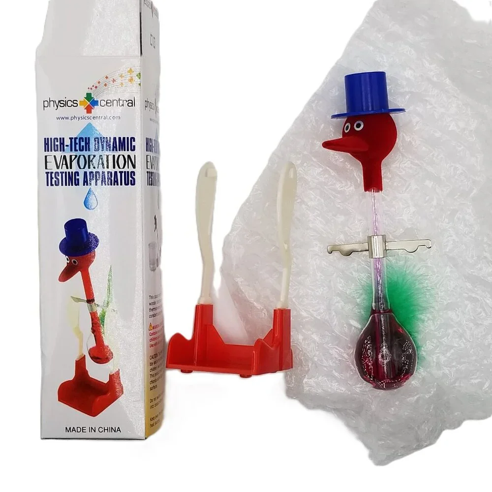 Classic Drinking Bird Perpetual Motion Science Toy Retro Physics Desk Gadget